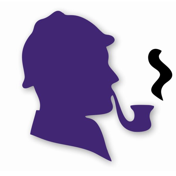 Sherlock Holmes - Vinyl Decal Sticker - CHOOSE Size & Color