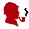 Sherlock Holmes - Vinyl Decal Sticker - CHOOSE Size & Color