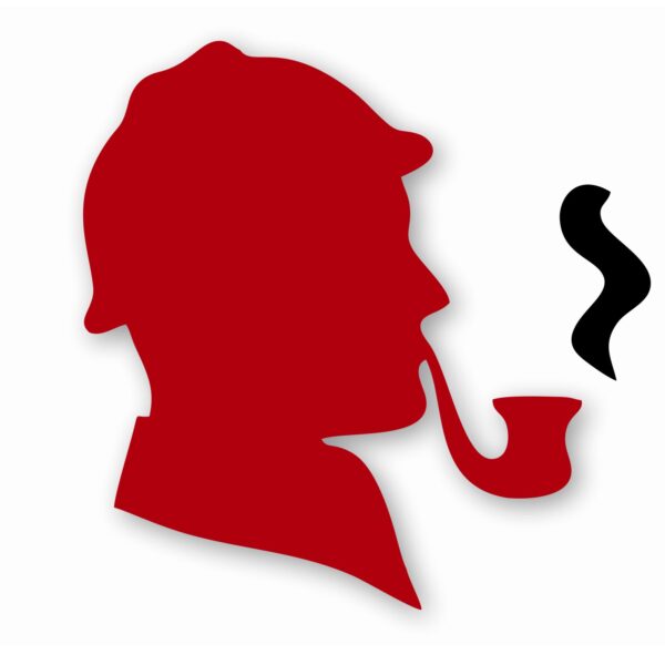 Sherlock Holmes - Vinyl Decal Sticker - CHOOSE Size & Color