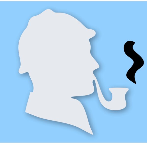 Sherlock Holmes - Vinyl Decal Sticker - CHOOSE Size & Color