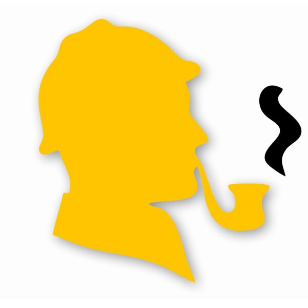 Sherlock Holmes - Vinyl Decal Sticker - CHOOSE Size & Color