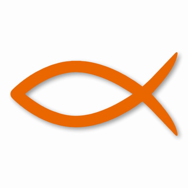 Ichthys Jesus Fish Christ Religious - Vinyl Decal Sticker - CHOOSE Size & Color