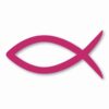 Ichthys Jesus Fish Christ Religious - Vinyl Decal Sticker - CHOOSE Size & Color
