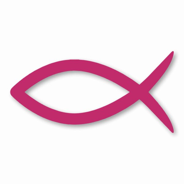 Ichthys Jesus Fish Christ Religious - Vinyl Decal Sticker - CHOOSE Size & Color