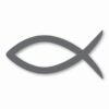 Ichthys Jesus Fish Christ Religious - Vinyl Decal Sticker - CHOOSE Size & Color