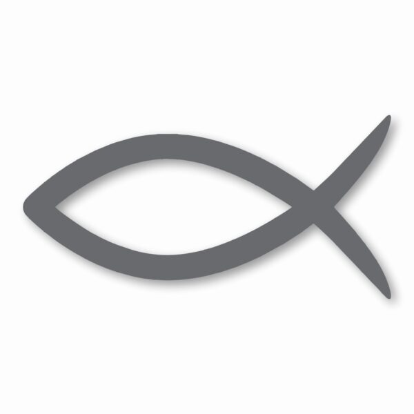 Ichthys Jesus Fish Christ Religious - Vinyl Decal Sticker - CHOOSE Size & Color