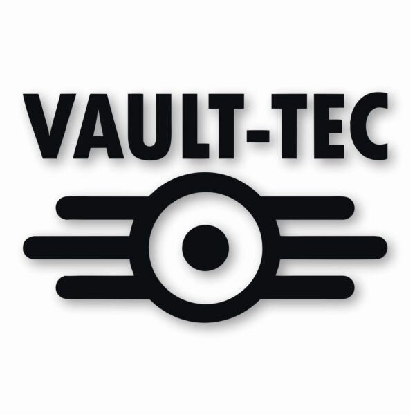 Vault-Tec Logo from Fallout - Vinyl Decal Sticker - CHOOSE Size & Color