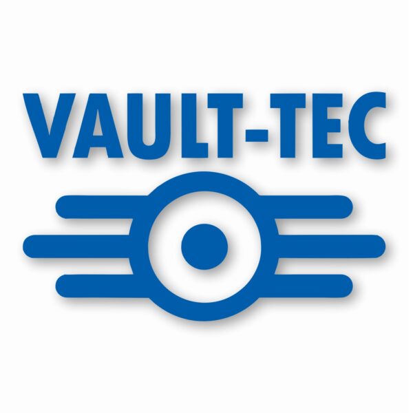 Vault-Tec Logo from Fallout - Vinyl Decal Sticker - CHOOSE Size & Color
