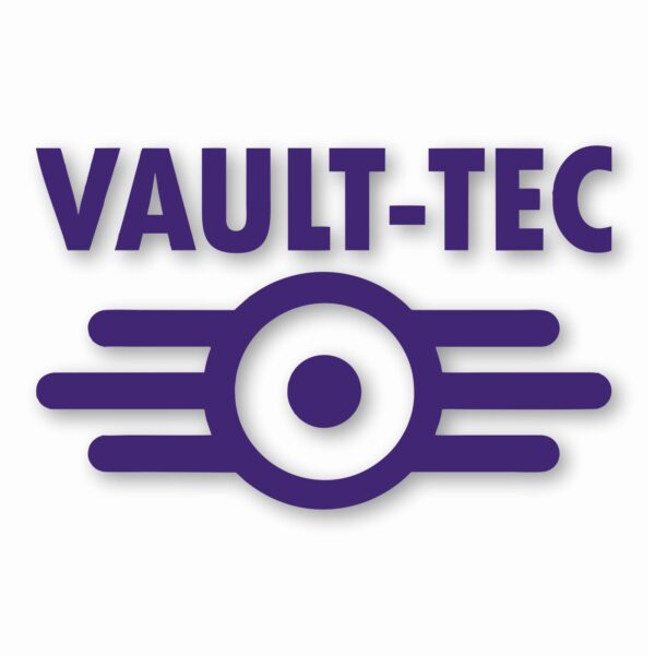 Vault-Tec Logo from Fallout - Vinyl Decal Sticker - CHOOSE Size & Color