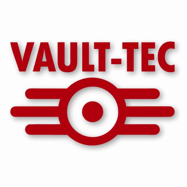 Vault-Tec Logo from Fallout - Vinyl Decal Sticker - CHOOSE Size & Color
