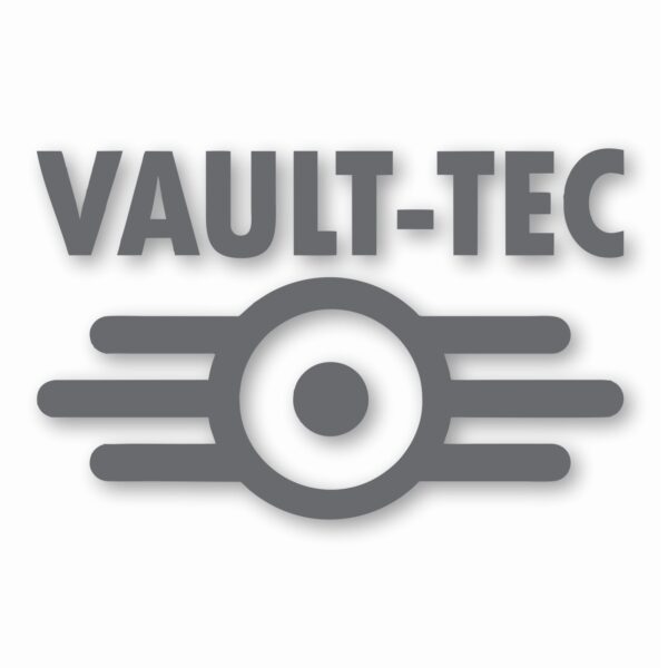 Vault-Tec Logo from Fallout - Vinyl Decal Sticker - CHOOSE Size & Color