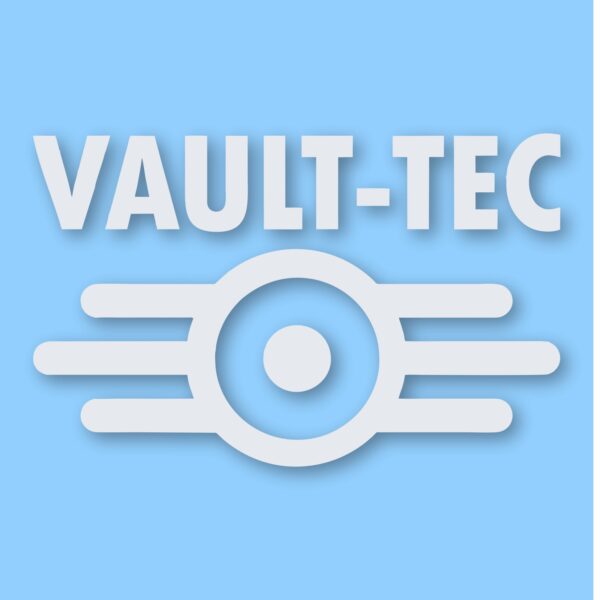 Vault-Tec Logo from Fallout - Vinyl Decal Sticker - CHOOSE Size & Color