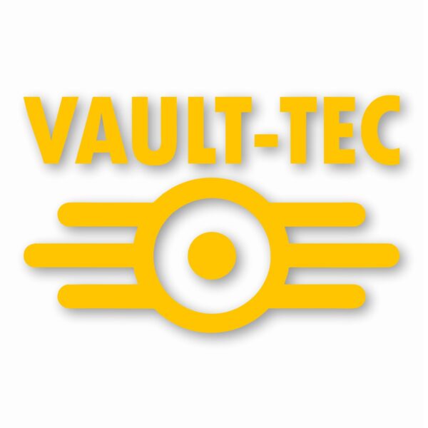 Vault-Tec Logo from Fallout - Vinyl Decal Sticker - CHOOSE Size & Color