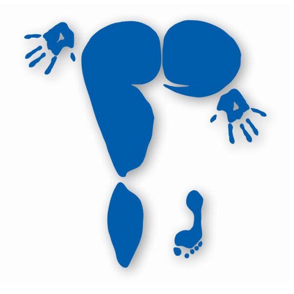 Butt Girl Pressed Booty - Vinyl Decal Sticker - CHOOSE Size & Color