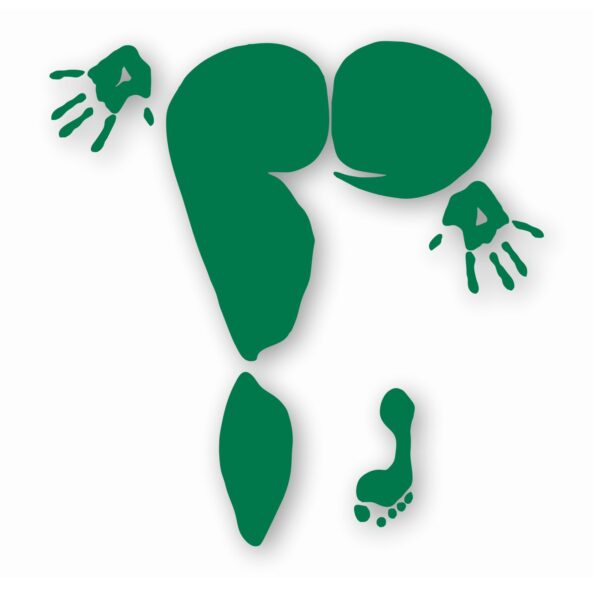 Butt Girl Pressed Booty - Vinyl Decal Sticker - CHOOSE Size & Color