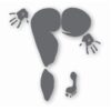 Butt Girl Pressed Booty - Vinyl Decal Sticker - CHOOSE Size & Color