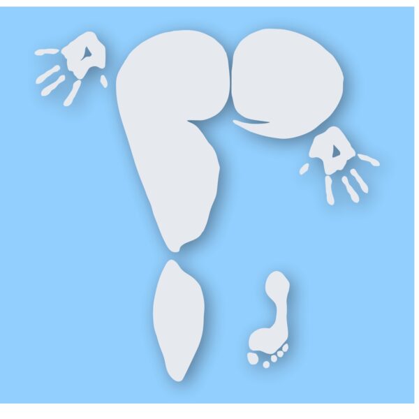 Butt Girl Pressed Booty - Vinyl Decal Sticker - CHOOSE Size & Color