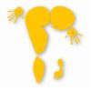 Butt Girl Pressed Booty - Vinyl Decal Sticker - CHOOSE Size & Color