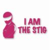 I Am The Stig Racing Racer Car Auto - Vinyl Decal Sticker - CHOOSE Size & Color