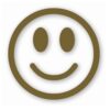 Smiley Face Happy Smile - Vinyl Decal Sticker - CHOOSE Size & Color