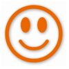 Smiley Face Happy Smile - Vinyl Decal Sticker - CHOOSE Size & Color