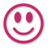 Smiley Face Happy Smile - Vinyl Decal Sticker - CHOOSE Size & Color