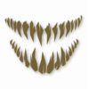 Monster Smile Teeth  - Vinyl Decal Sticker - CHOOSE Size & Color