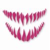Monster Smile Teeth  - Vinyl Decal Sticker - CHOOSE Size & Color