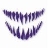 Monster Smile Teeth  - Vinyl Decal Sticker - CHOOSE Size & Color