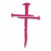 Nail Cross Jesus Christ Christian - Vinyl Decal Sticker - CHOOSE Size & Color