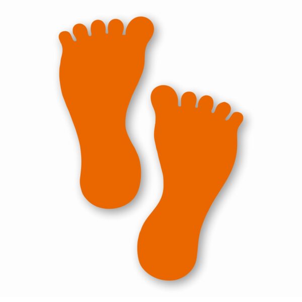 Sensory Path Durable Barefoot - Vinyl Decal Sticker - CHOOSE Size & Color