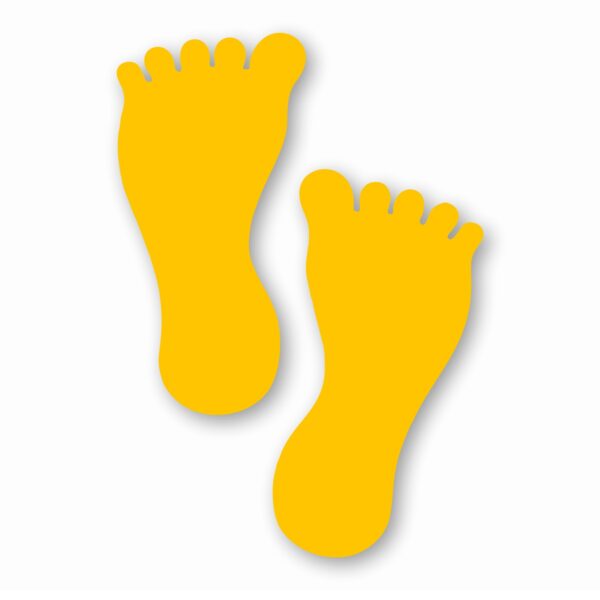 Sensory Path Durable Barefoot - Vinyl Decal Sticker - CHOOSE Size & Color