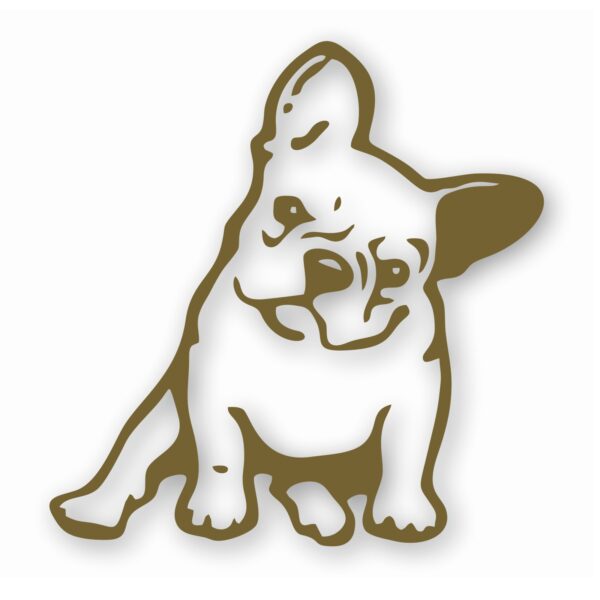 French Bulldog - Vinyl Decal Sticker - CHOOSE Size & Color