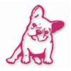 French Bulldog - Vinyl Decal Sticker - CHOOSE Size & Color
