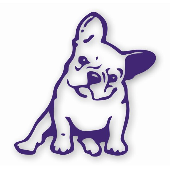 French Bulldog - Vinyl Decal Sticker - CHOOSE Size & Color
