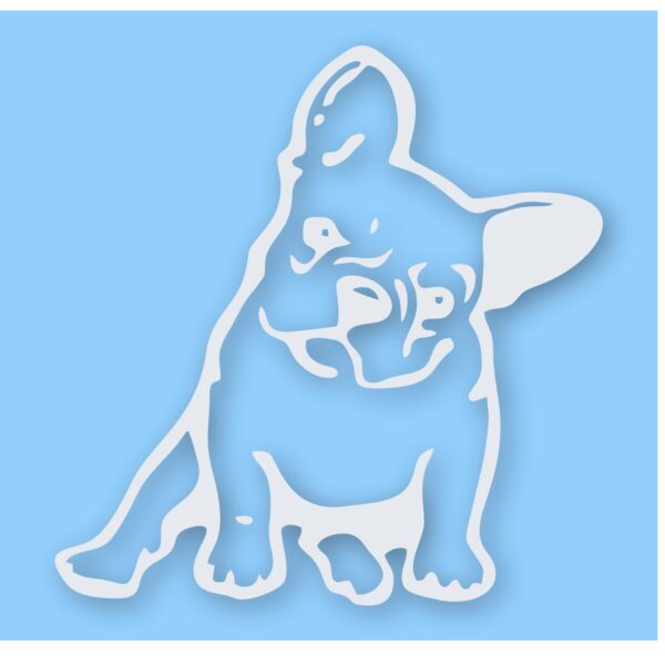 French Bulldog - Vinyl Decal Sticker - CHOOSE Size & Color