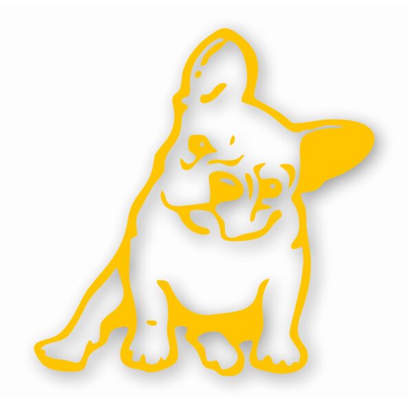 French Bulldog - Vinyl Decal Sticker - CHOOSE Size & Color