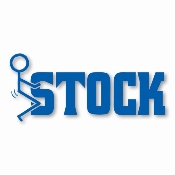 F*CK Screw Stock - Vinyl Decal Sticker - CHOOSE Size & Color