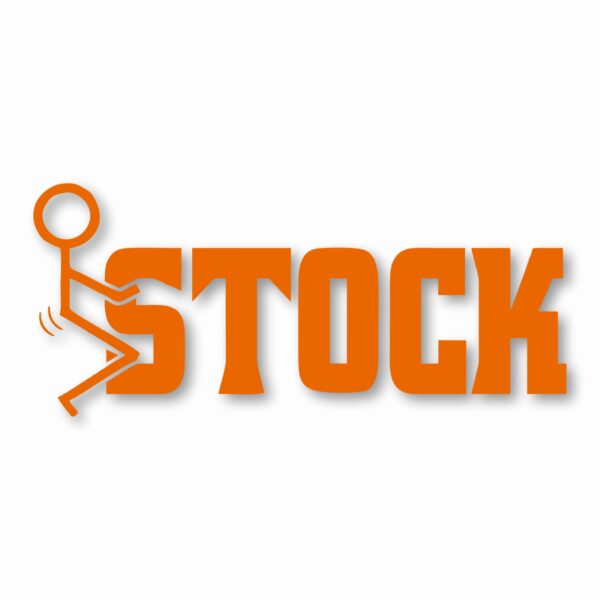 F*CK Screw Stock - Vinyl Decal Sticker - CHOOSE Size & Color