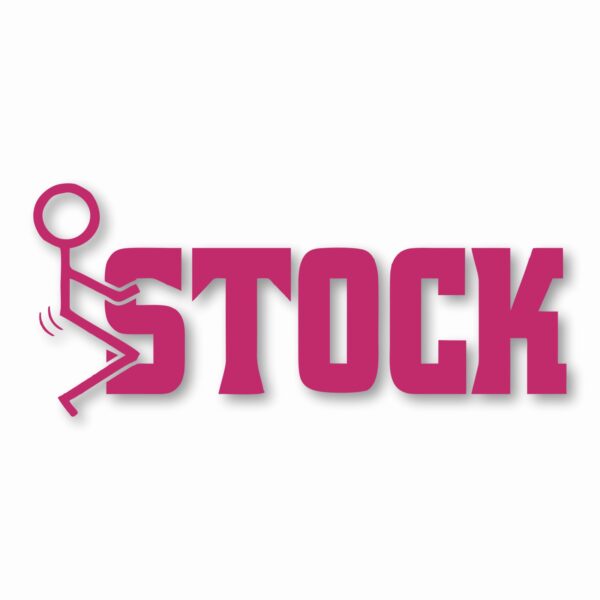 F*CK Screw Stock - Vinyl Decal Sticker - CHOOSE Size & Color
