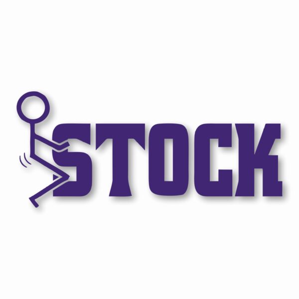 F*CK Screw Stock - Vinyl Decal Sticker - CHOOSE Size & Color