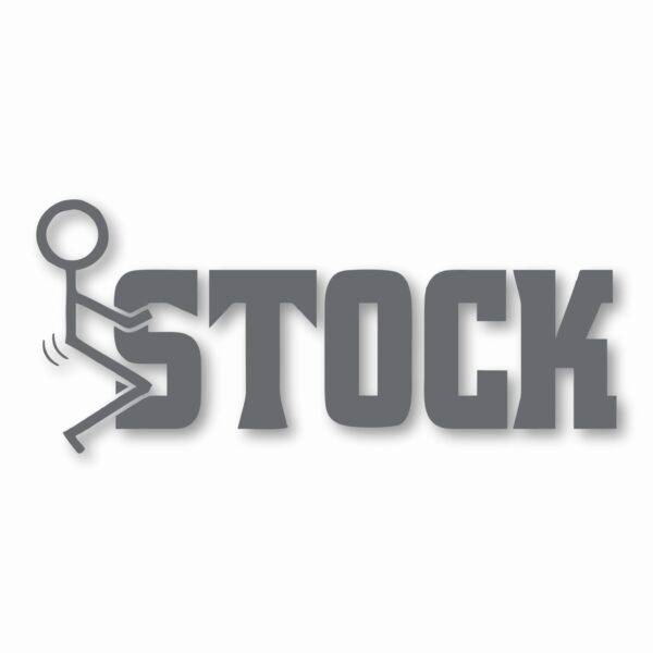 F*CK Screw Stock - Vinyl Decal Sticker - CHOOSE Size & Color