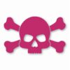 Skull and Crossbones - Vinyl Decal Sticker - CHOOSE Size & Color