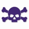 Skull and Crossbones - Vinyl Decal Sticker - CHOOSE Size & Color