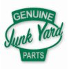 Genuine Junk Yard Parts - Vinyl Decal Sticker - CHOOSE Size & Color