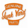 Genuine Junk Yard Parts - Vinyl Decal Sticker - CHOOSE Size & Color