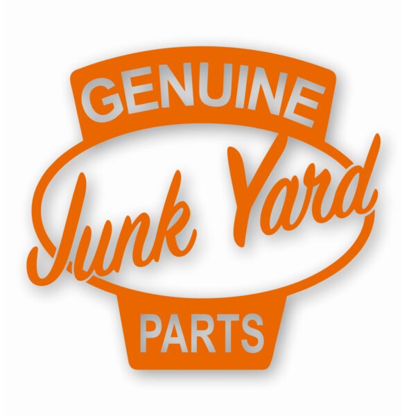 Genuine Junk Yard Parts - Vinyl Decal Sticker - CHOOSE Size & Color