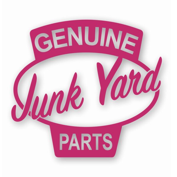 Genuine Junk Yard Parts - Vinyl Decal Sticker - CHOOSE Size & Color