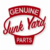Genuine Junk Yard Parts - Vinyl Decal Sticker - CHOOSE Size & Color