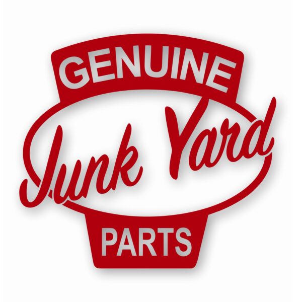 Genuine Junk Yard Parts - Vinyl Decal Sticker - CHOOSE Size & Color